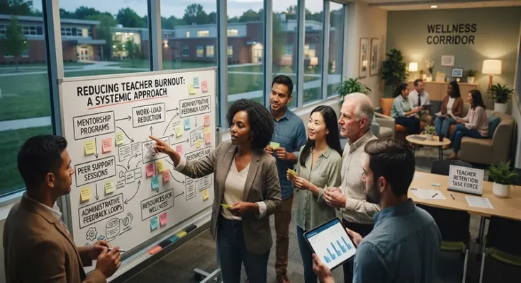 Systemic Public School Education Reform to Reduce Teacher Burnout and Turnover